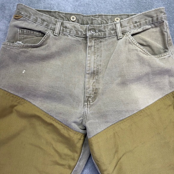 Wrangler Upland Brush Pants Mens 40x30 Reinforced Workwear 33145CL - Picture 6 of 12